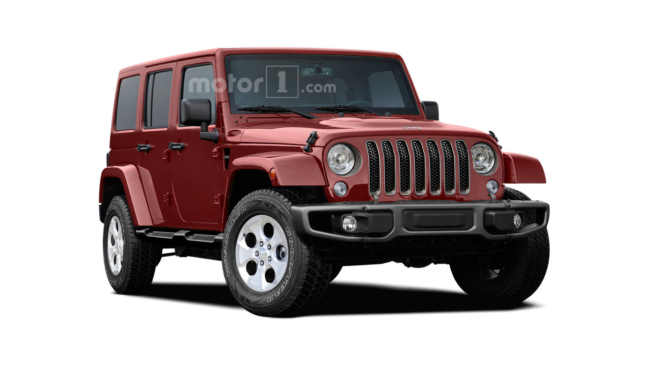 2018 Jeep Wrangler imagined with evolutionary design 2018 Jeep Wrangler imagined with evolutionary design