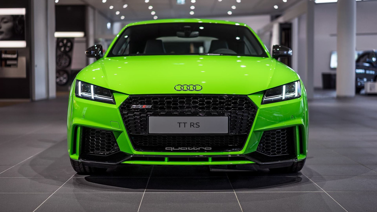 2016 Audi TT RS Lime Green