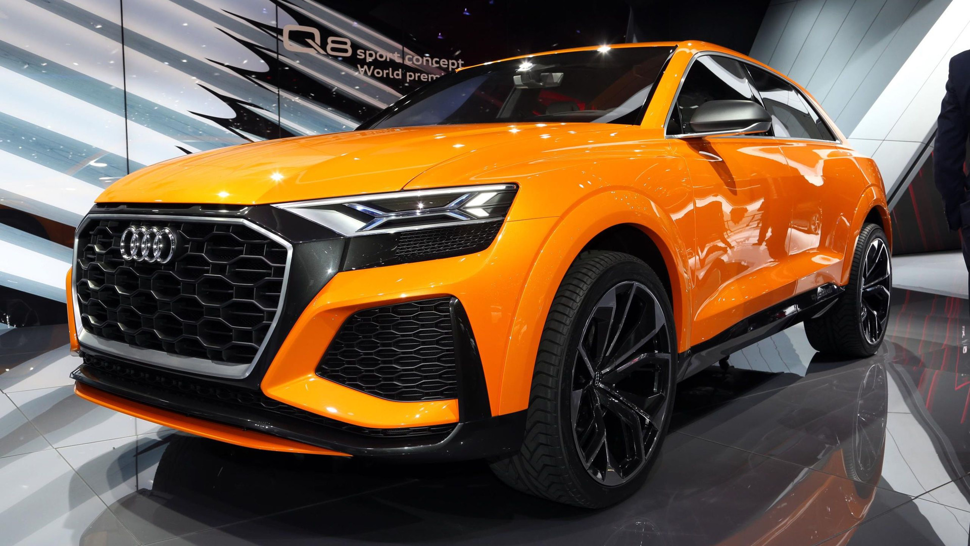 Audi Q8 Sport Concept previews brand's flagship performance SUV