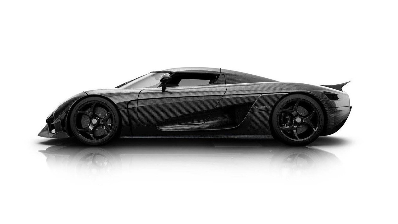 Koenigsegg Regera clear carbon