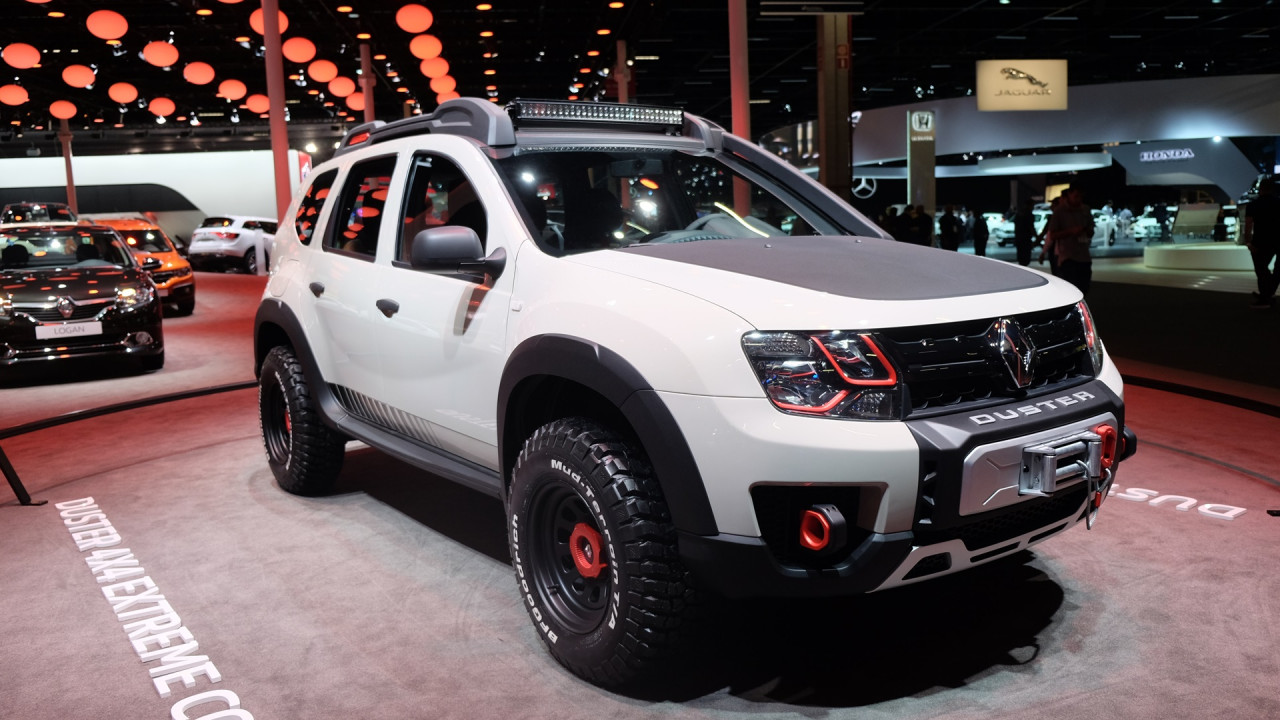 Salão do Automóvel: Renault apresenta conceitos Sandero RS Grand Prix e Duster Extreme