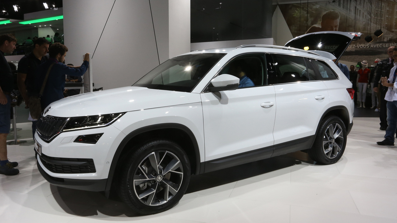 2017 Skoda Kodiaq Paris Motor Show
