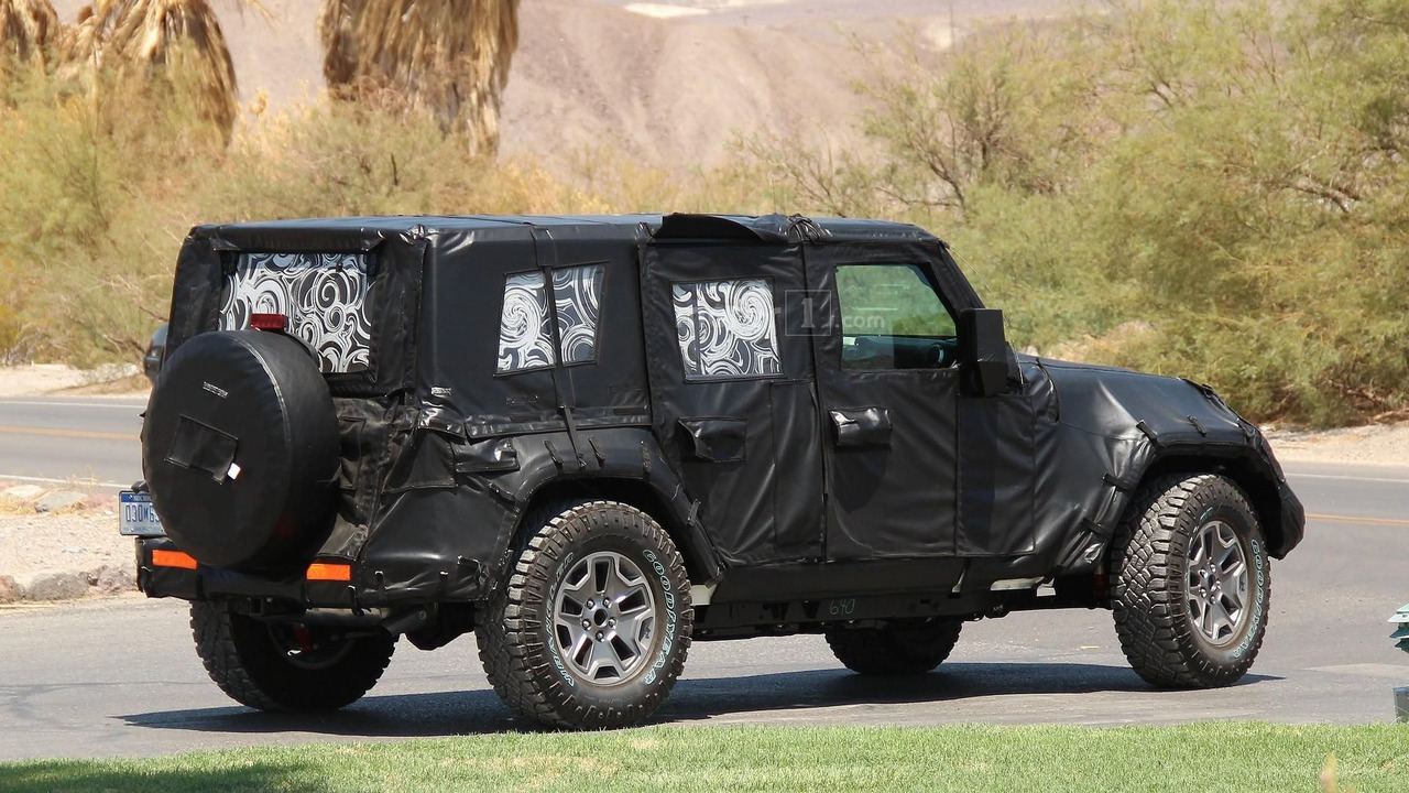 2018 Jeep Wrangler spy photo